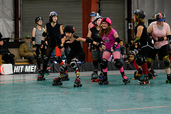 Evil Angels vs. Poison Skid'les.