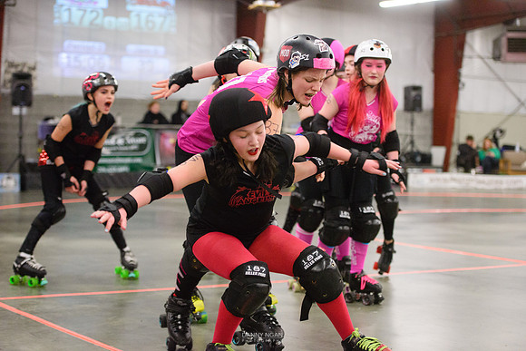 Evil Angels vs. Poison Skid'les