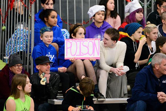 Evil Angels vs. Poison Skid'les.