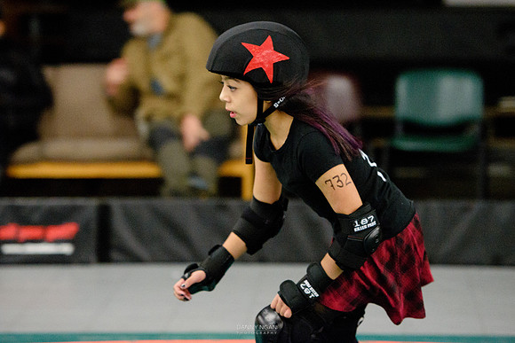 Evil Angels vs. Poison Skid'les.