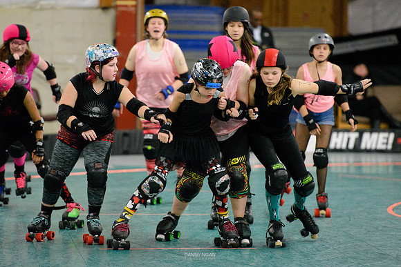 Evil Angels vs. Poison Skid'les.