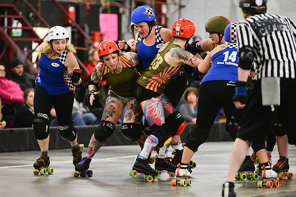 Derby Liberation Front vs. Sockit Wenches.