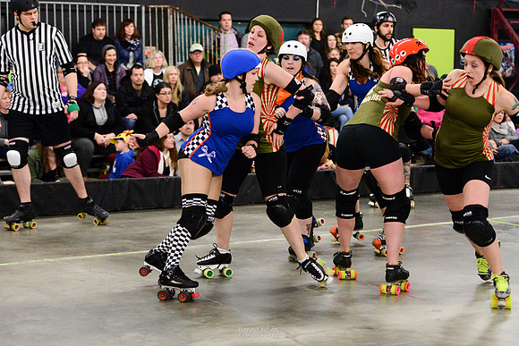 Derby Liberation Front vs. Sockit Wenches.