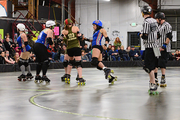 Derby Liberation Front vs. Sockit Wenches.