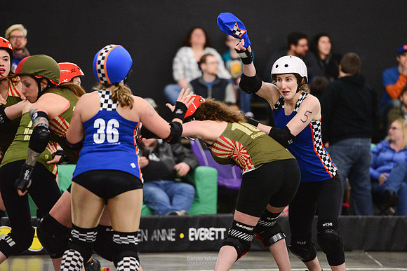 Derby Liberation Front vs. Sockit Wenches.