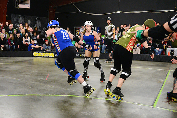 Derby Liberation Front vs. Sockit Wenches.