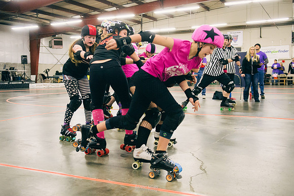 Evil Angels vs. Poison Skid'les.