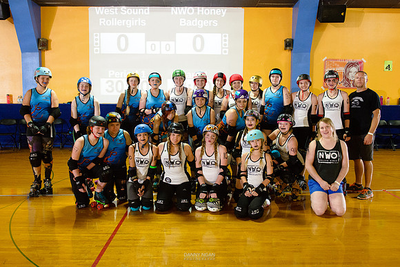 West Sound Rollergirls vs. NWO Honey Badgers