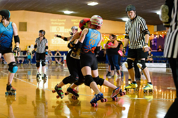 West Sound Rollergirls vs. NWO Honey Badgers