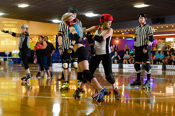 West Sound Rollergirls vs. NWO Honey Badgers
