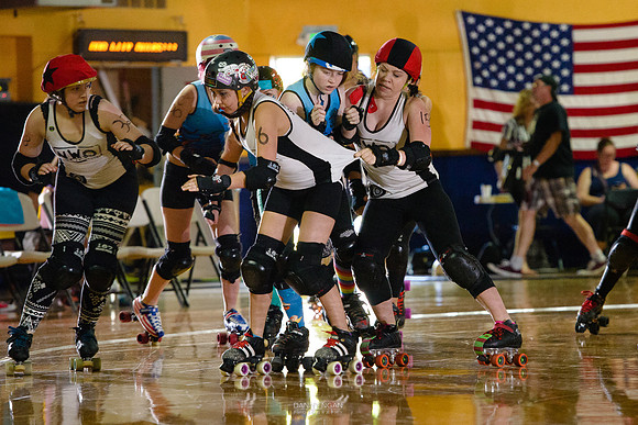 West Sound Rollergirls vs. NWO Honey Badgers