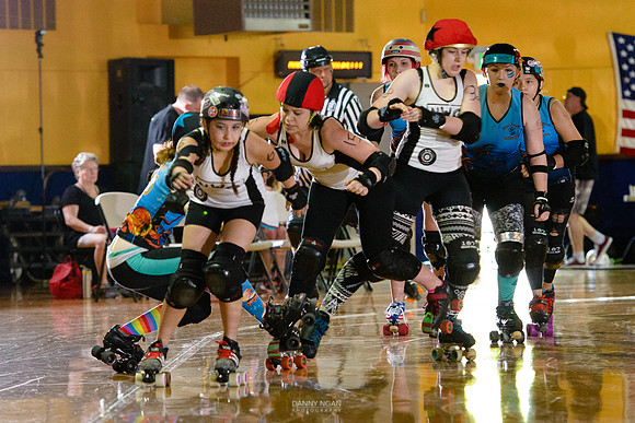 West Sound Rollergirls vs. NWO Honey Badgers