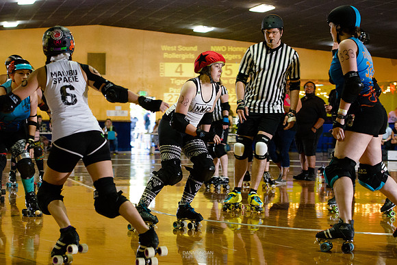 West Sound Rollergirls vs. NWO Honey Badgers