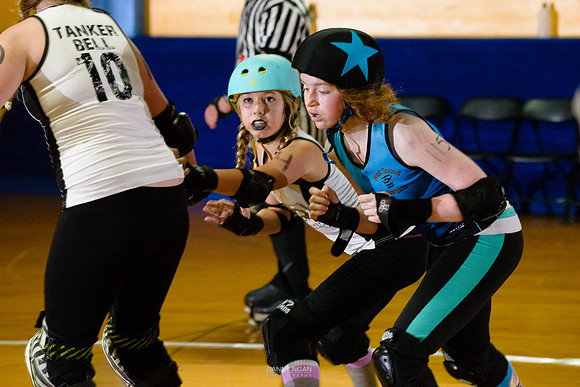 West Sound Rollergirls vs. NWO Honey Badgers