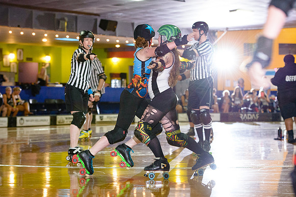 West Sound Rollergirls vs. NWO Honey Badgers