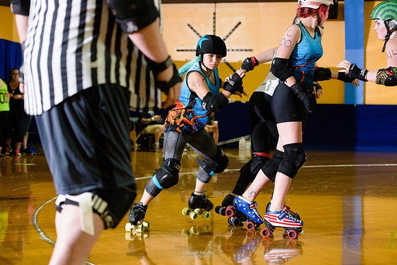 West Sound Rollergirls vs. NWO Honey Badgers