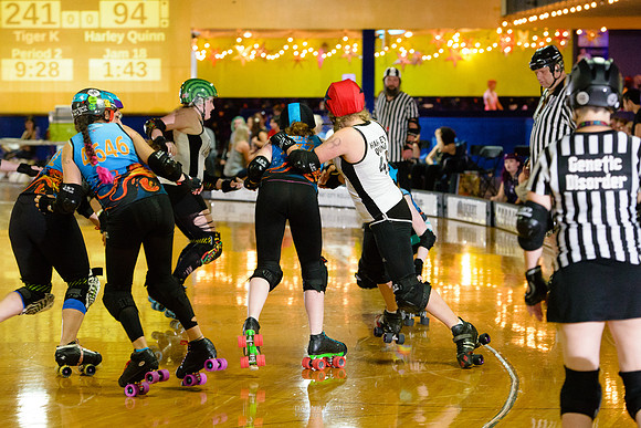 West Sound Rollergirls vs. NWO Honey Badgers