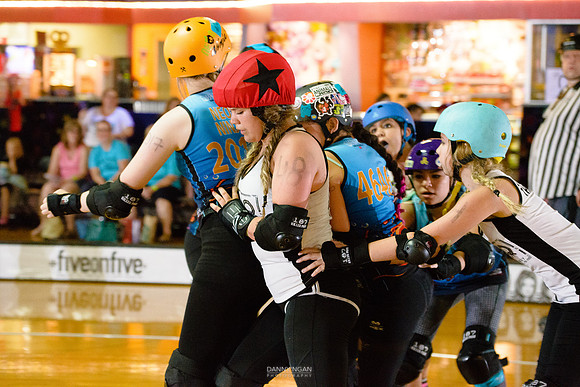West Sound Rollergirls vs. NWO Honey Badgers