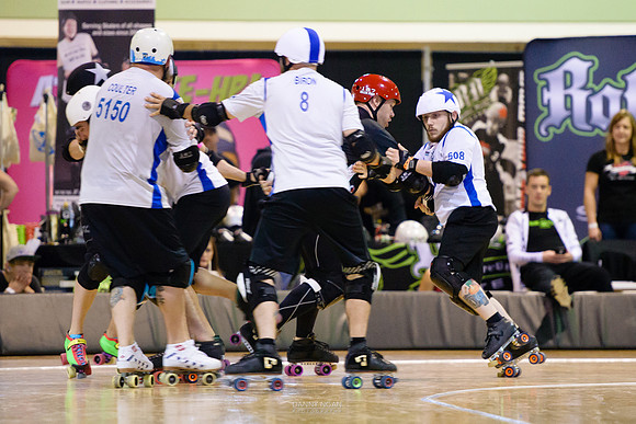 Game 3: New York Shock Exchange vs. Mass Maelstrom Roller Derby