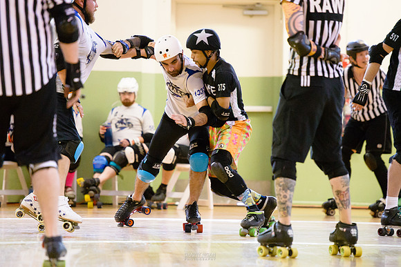 Game 3: New York Shock Exchange vs. Mass Maelstrom Roller Derby