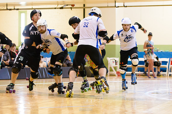 Game 3: New York Shock Exchange vs. Mass Maelstrom Roller Derby