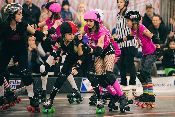 Evil Angels vs. Poison Skid'les.
