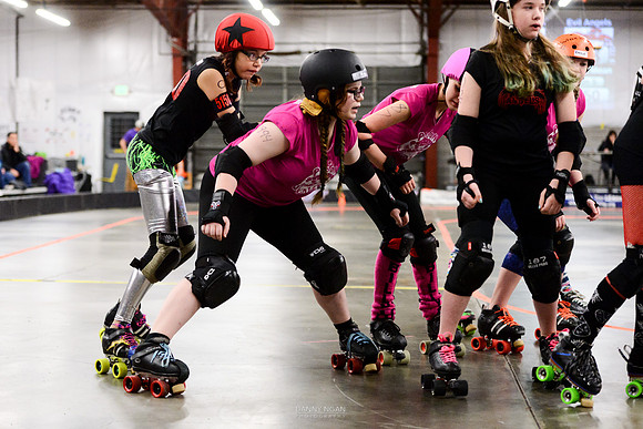 Evil Angels vs. Poison Skid'les.