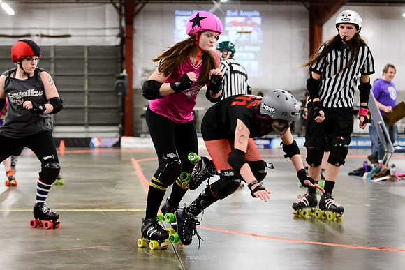 Evil Angels vs. Poison Skid'les.