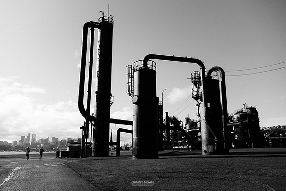 Gas Works Park. Seattle, WA. March 2016.