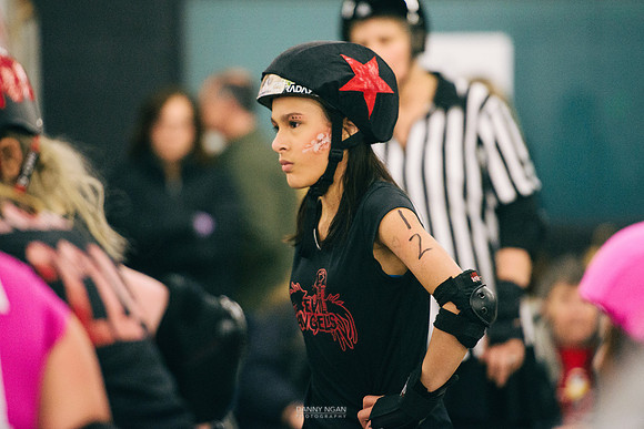 Evil Angels vs. Poison Skid'les.