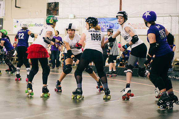 Division 2 Purple vs. White.