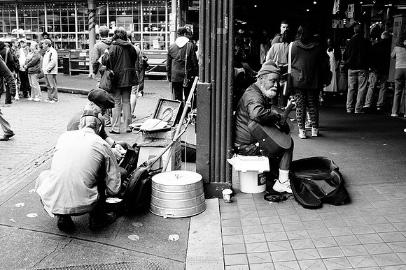 Counting cash, performing