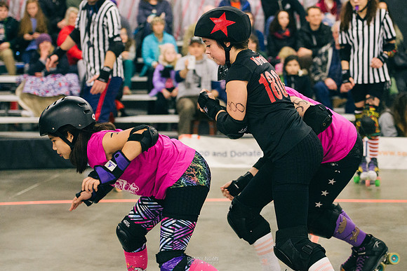 Evil Angels vs. Poison Skid'les.