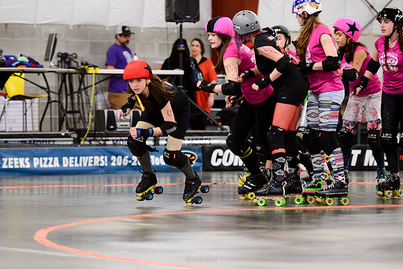 Evil Angels vs. Poison Skid'les.
