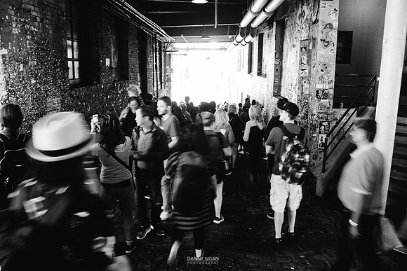 The Gum Wall at Pike Place Market is very crowded during cruise