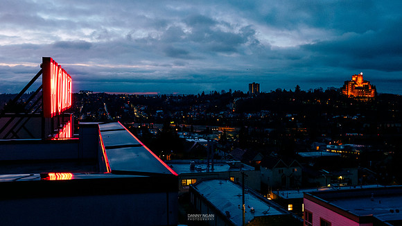 Moody morning in Seattle. December 2016.