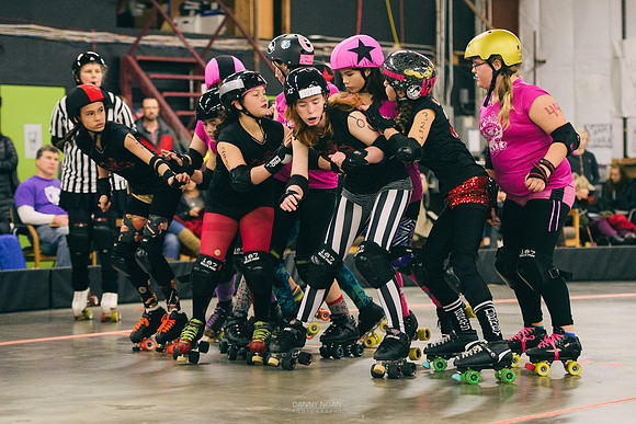 Evil Angels vs. Poison Skid'les.