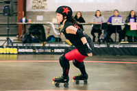 Evil Angels vs. Poison Skid'les.