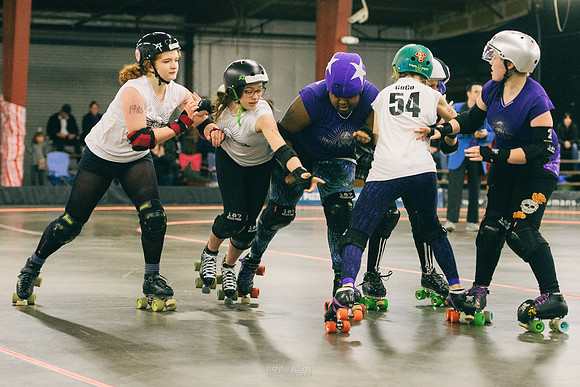 Division 2 Purple vs. White.