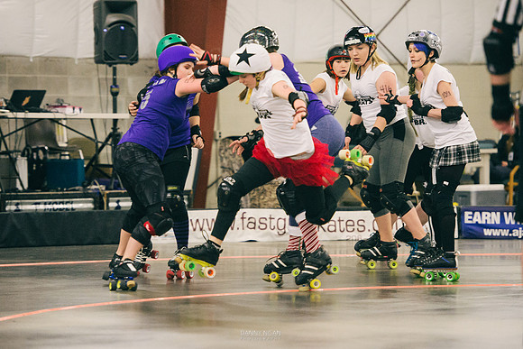 Division 2 Purple vs. White.