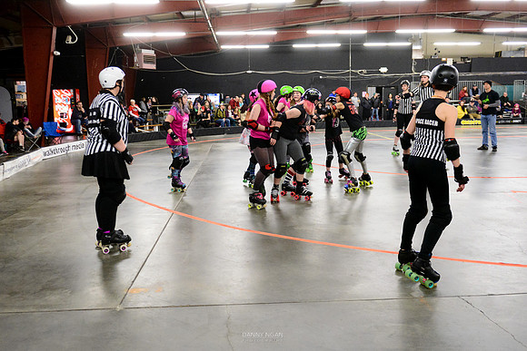 Evil Angels vs. Poison Skid'les.