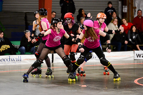 Evil Angels vs. Poison Skid'les.