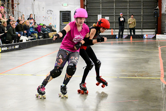 Evil Angels vs. Poison Skid'les.