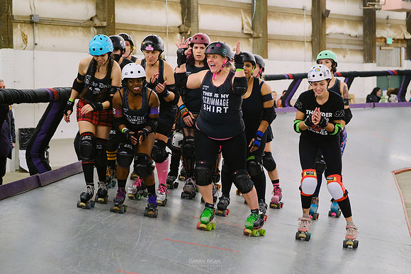 Tilted Thunder Roller Derby - Season 8 Bout 1