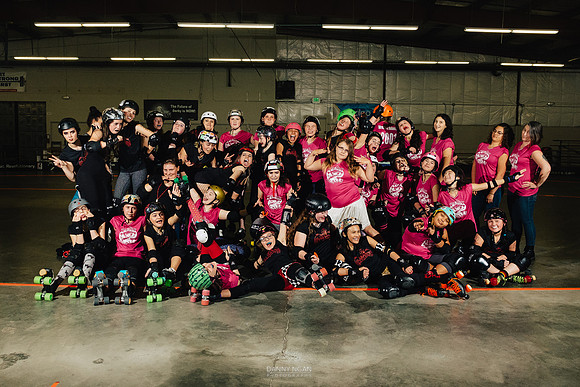 Seattle Derby Brats Evil Angels and Poison Skid'les