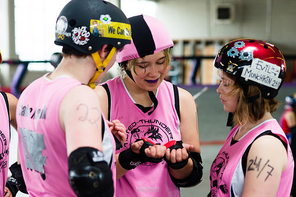 Tilted Thunder Rail Peeps vs. Rose City Rosebuds