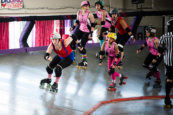 Tilted Thunder Rail Peeps vs. Rose City Rosebuds