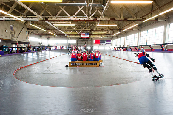 Tilted Thunder Rail Peeps vs. Rose City Rosebuds