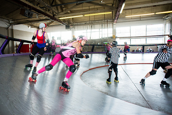 Tilted Thunder Rail Peeps vs. Rose City Rosebuds