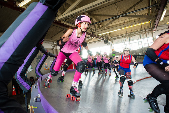 Tilted Thunder Rail Peeps vs. Rose City Rosebuds